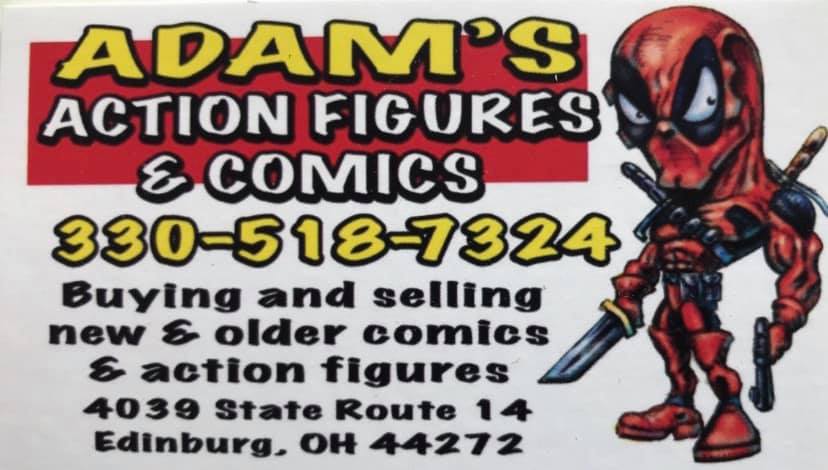 Adam's Action Figures and Comics